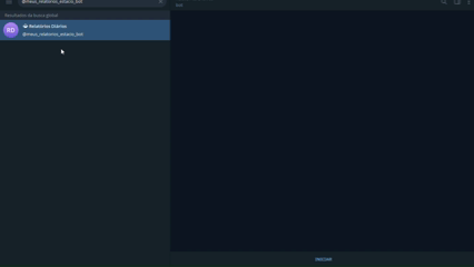 GIF de Demonstração do Bot